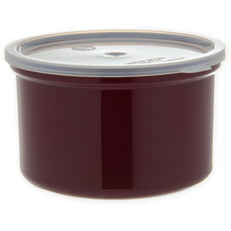 Crock w/Lid, 1.5 qt., Brown, PK6 MPN:031601