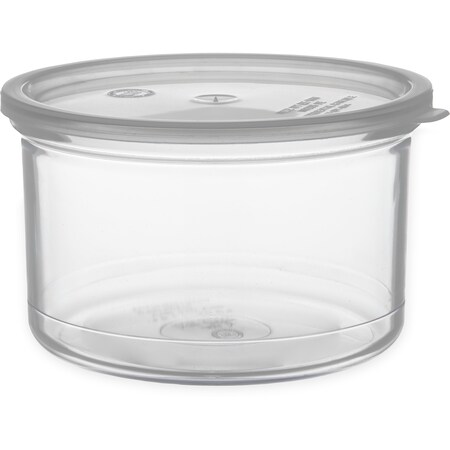 Crock w/Lid, 1.5 qt., Clear, PK6 MPN:031607