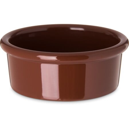 SAN Smooth Ramekin, 2.5 oz., Brown, PK48 MPN:036228