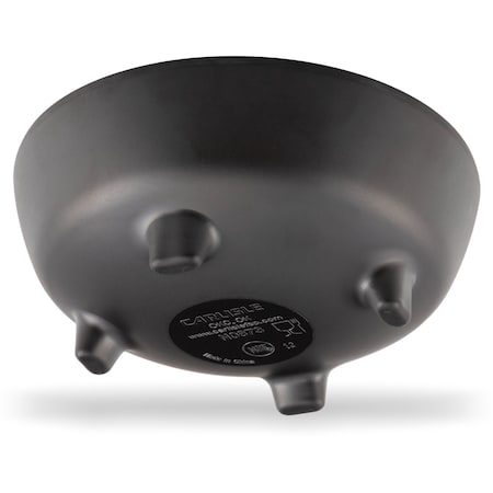 Melamine Molcajete Ramekin, 3 oz, Black MPN:087303