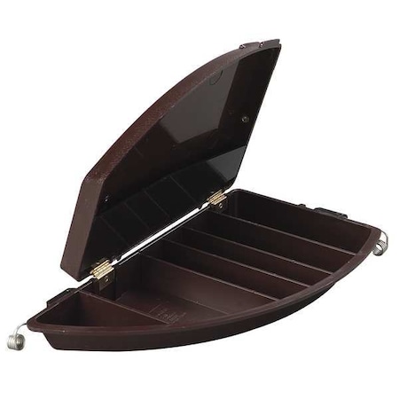 Clip-On Money Maid, Polystyrene Brown, PK12 MPN:140101