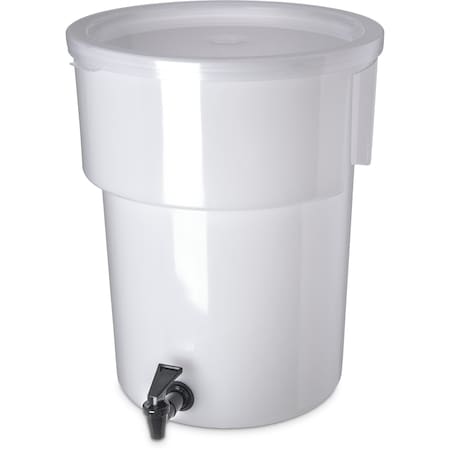 Round Dispenser, 5 gal., White MPN:221002