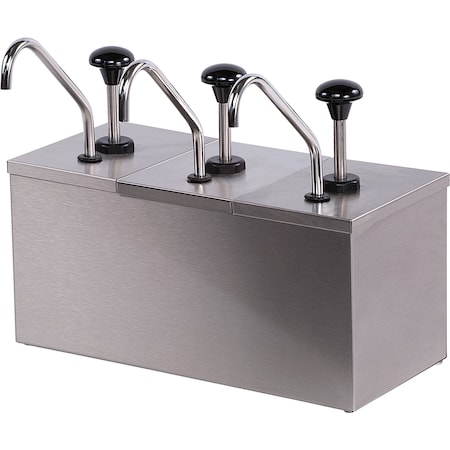 Insulated Topping Rail w/Pumps, 13