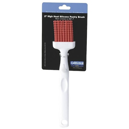 Basting Brush, 9 3/4 in L, Silicone Handle MPN:4040305