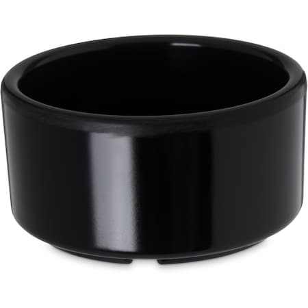 Mlmn Strgt-Side Ramekin, 3 oz., Bk, PK48 MPN:41203