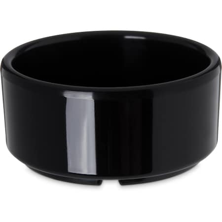 Mlmn Strgt-Side Ramekin, 4 oz., Blk, PK48 MPN:41403