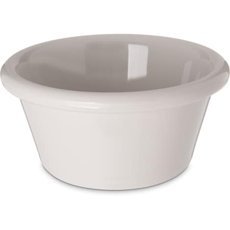 SAN Smooth Ramekin, 3 oz., Bone, PK48 MPN:4312342