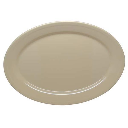Oval Platter, 12 x 8-1/2, Tan, PK24 MPN:43560GR25