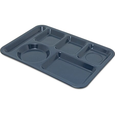 Lt Hand Hvy Wt, 6-Comp Tray, Blue, PK12 MPN:4398035