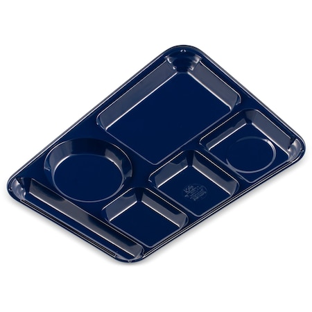 Lt Hand Hvy Wt, 6-Comp Tray, Dk Blue, PK12 MPN:4398050