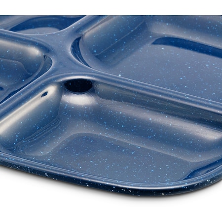 Tray, 4-Comp, Dark Blue, PK48 MPN:4398450