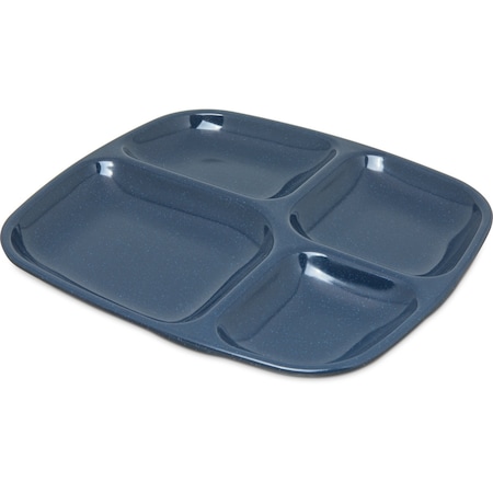 Server Tray, 4-Comp, Blue, PK36 MPN:4398635