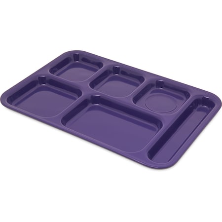 Right Hand 6 Comp Tray, Purple, PK12 MPN:4398887