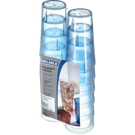 SAN Tumbler, 12 oz., 12/Pack, Blue, PK6 MPN:5212-8254