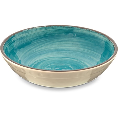 Melamine Cereal Bowl, 35.5 oz., Aqua, PK12 MPN:5401915