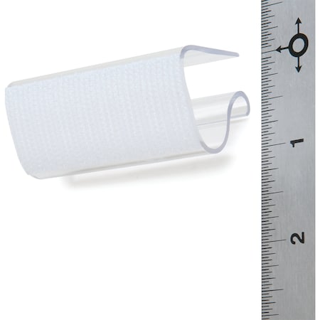 Wd Plstc Skirt Clip, 2.5