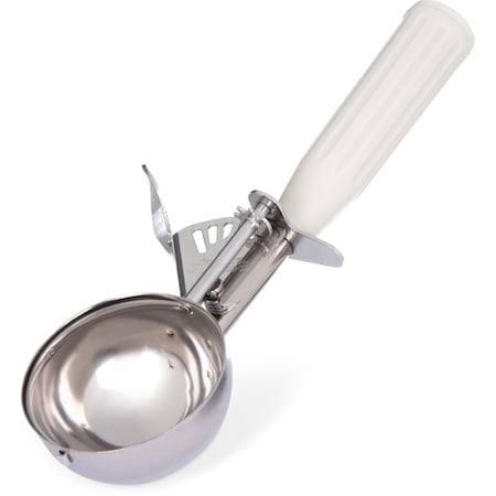 SS Disher Scoop No 10, 3.8 oz., Ivory, PK12 MPN:60300-10