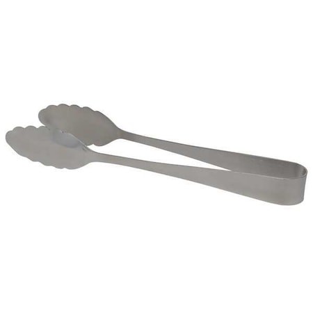 Scalloped Serving Tong, SS, 10.5 In, PK12 MPN:607683