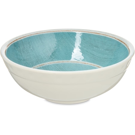 Melamine Small Bowl, 17 oz., Aqua, PK12 MPN:6400515