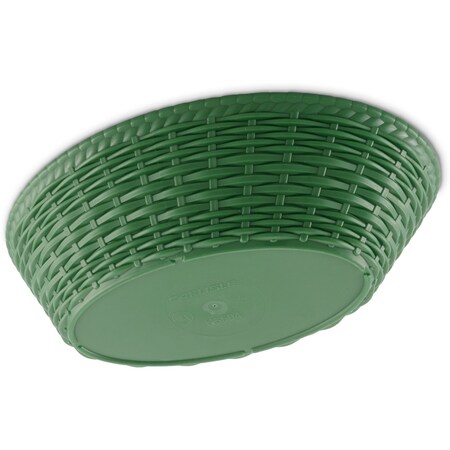 Oval Basket, 1.1 qt., Green, PK12 MPN:650409