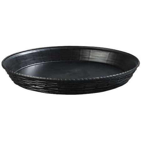 Round Basket, 11 7/8 in W, Black, PK12 MPN:6526GR03
