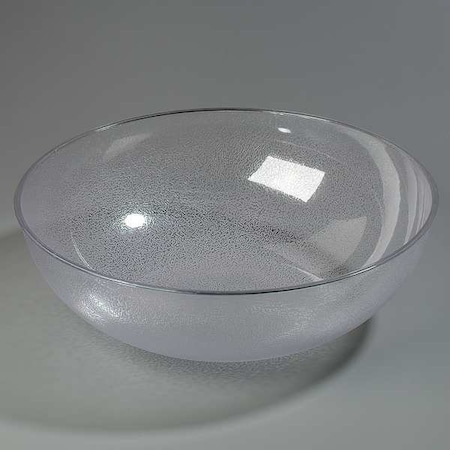 Pebbled Bowl, 33 qt., Clear PK4 MPN:722307