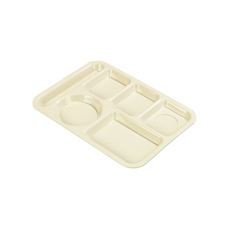 Left-Hand, 6-Compartment Tray, Tan, PK24 MPN:P61425