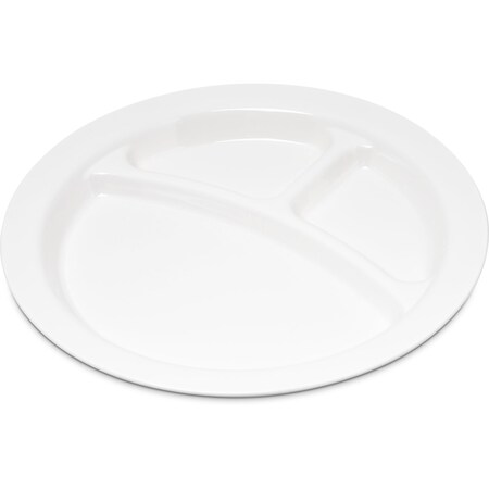 Polycarbon Rim 3-Comp Plate, 9