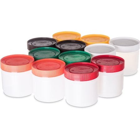 Pint BU Assort Color Cap., 16 oz., PK12 MPN:PS502N00