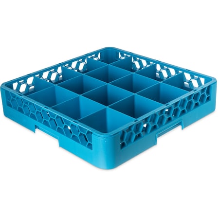 Tilted Cup Rack 16 Comp, Blu, PK6 MPN:RC1614