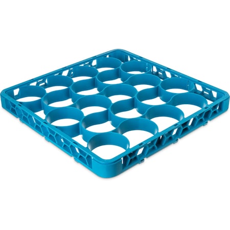 Shrt Glass Rack Ext, 20 Comp, Blu, PK6 MPN:REW20S14