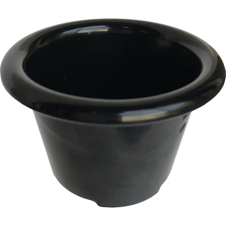 Melamine Smooth Ramekin, 1.5 oz, Black MPN:S27603