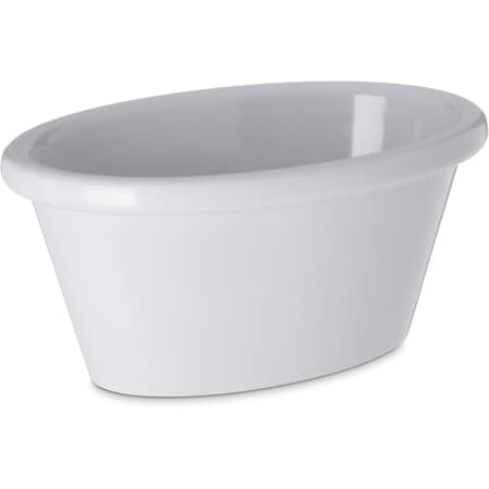 Mlmn Smooth Ovl Ramekin, 4 oz., Wt, PK48 MPN:S31402