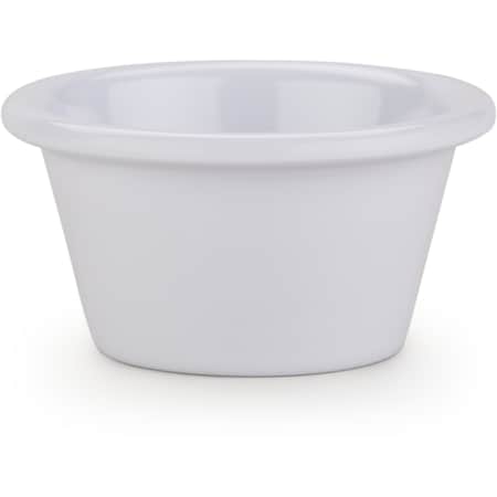 Melamine Smooth Ramekin, 2 oz, White MPN:S85202