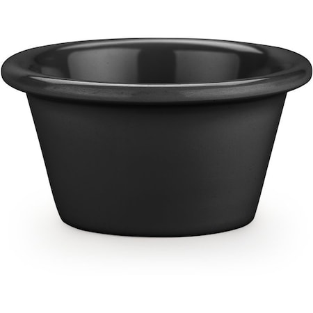 Melamine Smooth Ramekin, 2 oz, Black MPN:S85203