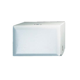 San Jamar® Singlefold Towel Dispenser - White - T1800WH T1800WH - Pkg Qty 6