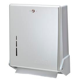 San Jamar® TrueFold® C-fold/Multifold Towel Dispenser - White - T1905WH T1905WH - Pkg Qty 5