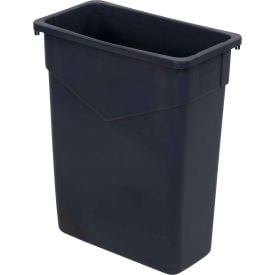 Carlisle TrimLine Rectangle Waste Container 15 Gallon Gray - 34201523 34201523 - Pkg Qty 4