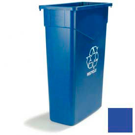 Carlisle TrimLine Recycling Can 23 Gallon Blue 342023REC14