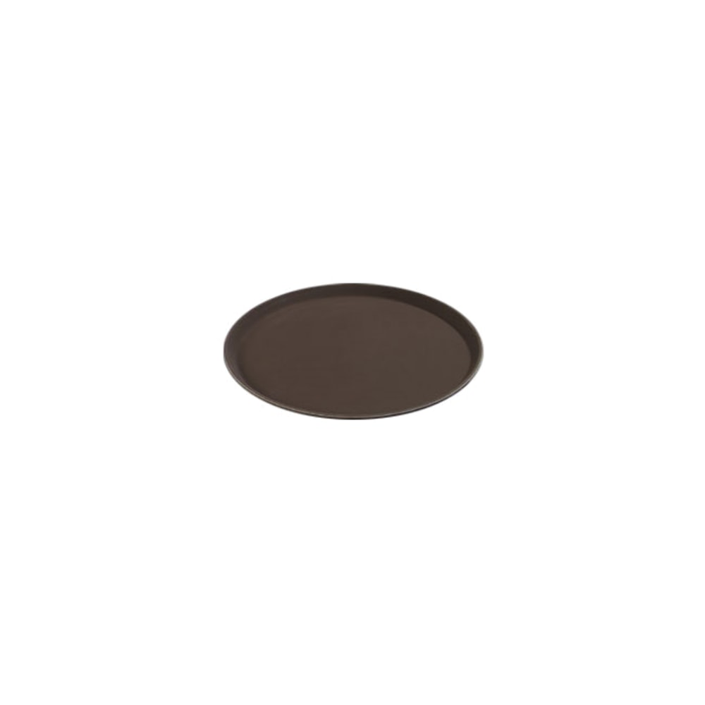 Carlisle GripLite Scratch-Resistant Round Serving Tray, 11in, Tan MPN:1100GL076