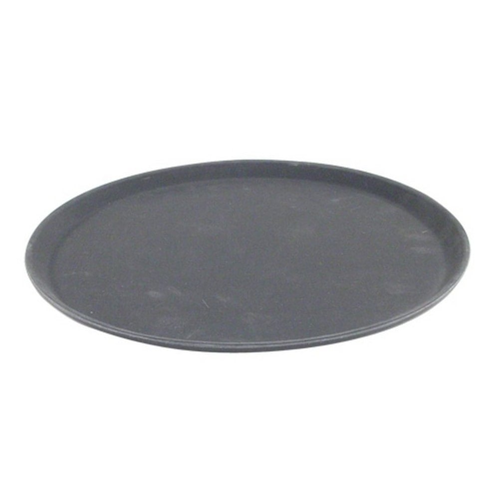 Carlisle Griptite 2 Round Serving Tray, 14in, Black MPN:1400GR2004