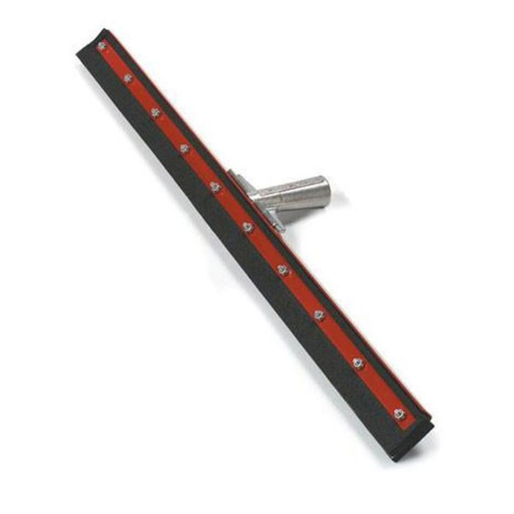 Carlisle Flo-Pac Double Foam Floor Squeegee, 30in, Red/Black MPN:4008300