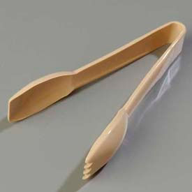 Carlisle 460606 - Carly® Salad Tongs Plastic Beige 6-7/32