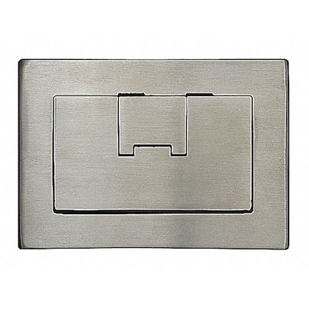 Box Cover, Floor Box Type, 1 Gang, Stainless Steel MPN:E9761SS