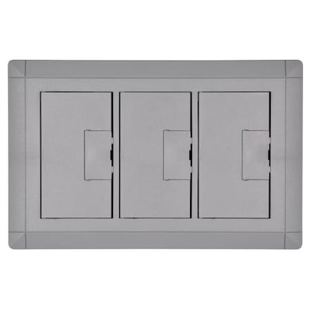Box Cover, Floor Box Type, 3 Gang, Non-Metallic MPN:E9763S