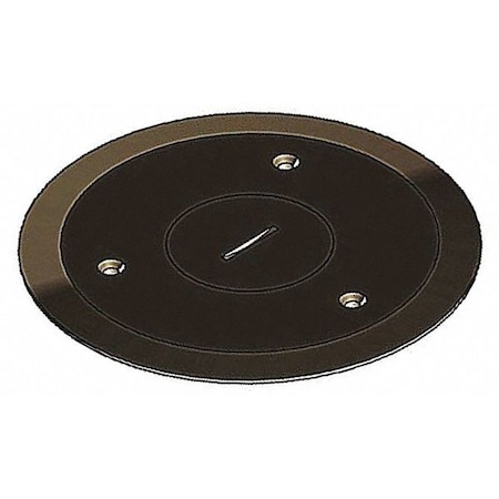 Electrical Box Cover, Round, Brass MPN:E97BRG