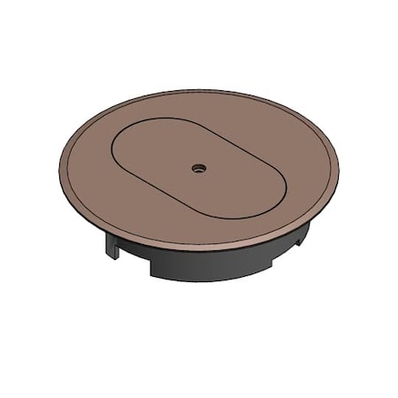 Box Cover, Floor Box Type, Non-Metallic, Duplex Receptacle Cover Type MPN:E97DSC