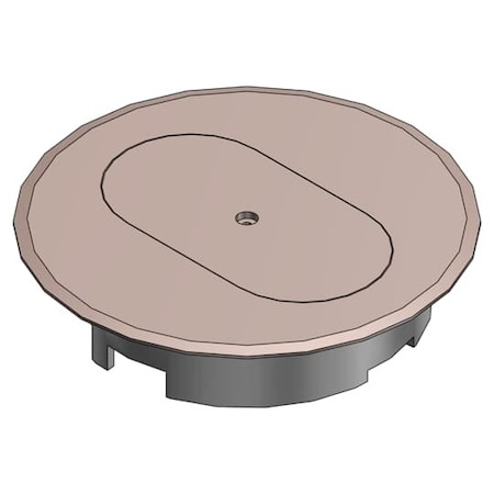 Box Cover, Floor Box Type, Non-Metallic, Duplex Receptacle Cover Type MPN:E97DST
