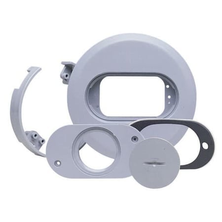 Electrical Box Cover, Round, Non-Metallic MPN:E97SSRB