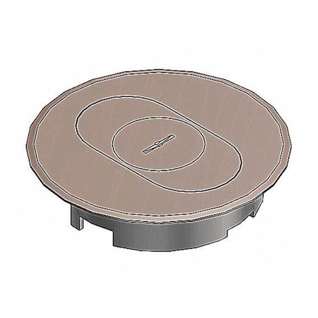 Electrical Box Cover, Round, Non-Metallic MPN:E97SSRC
